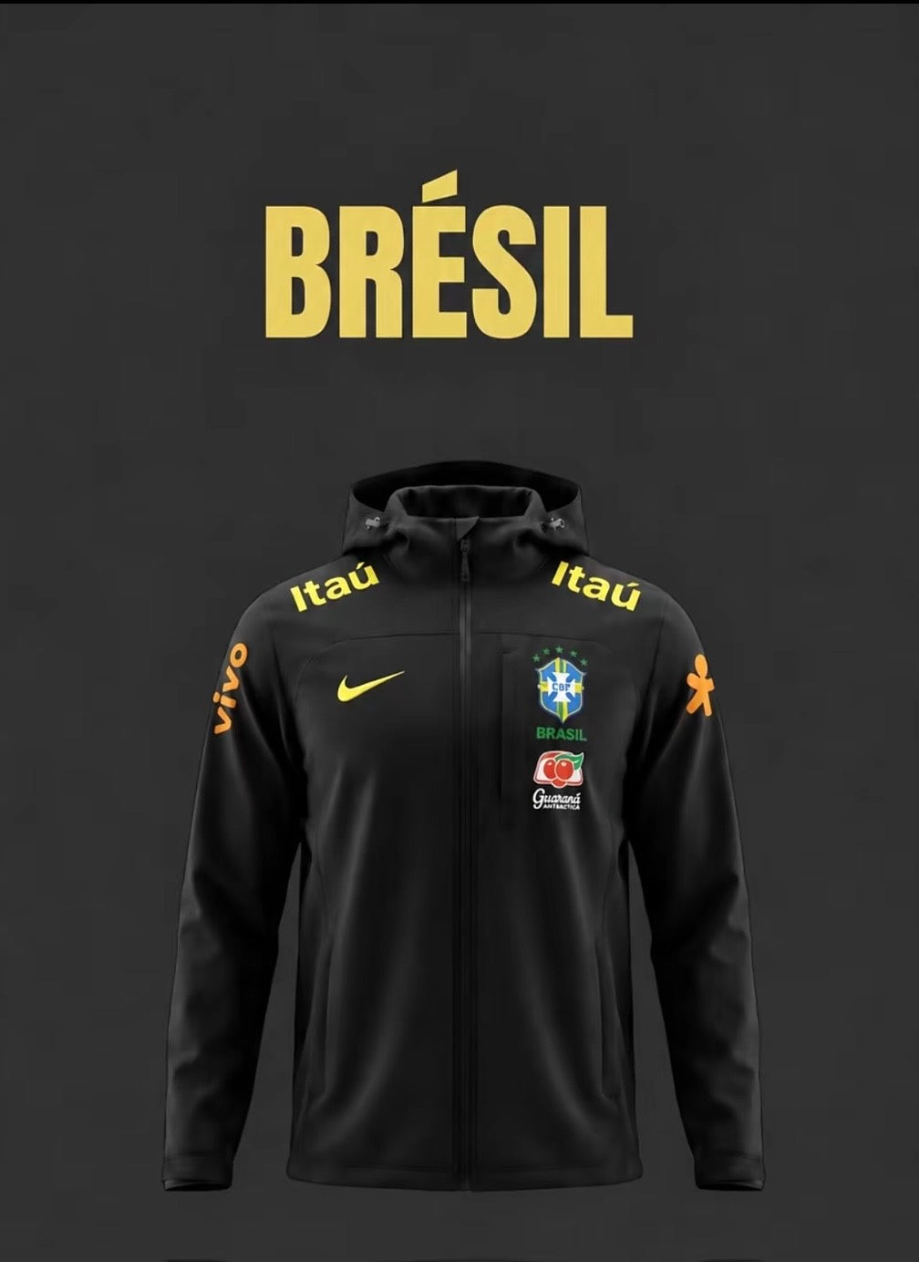 Veste imperméable du Brésil