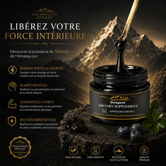 Himalayan Gold – Pure Shilajit Resin
