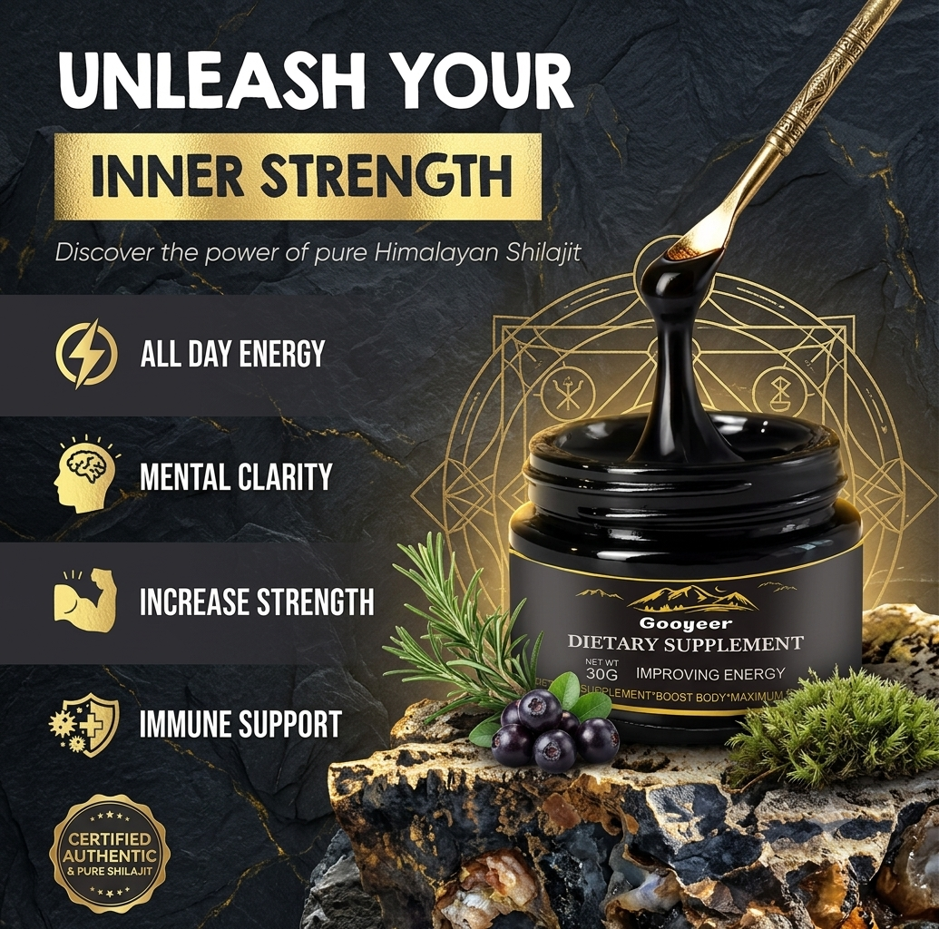 Himalayan Gold – Pure Shilajit Resin